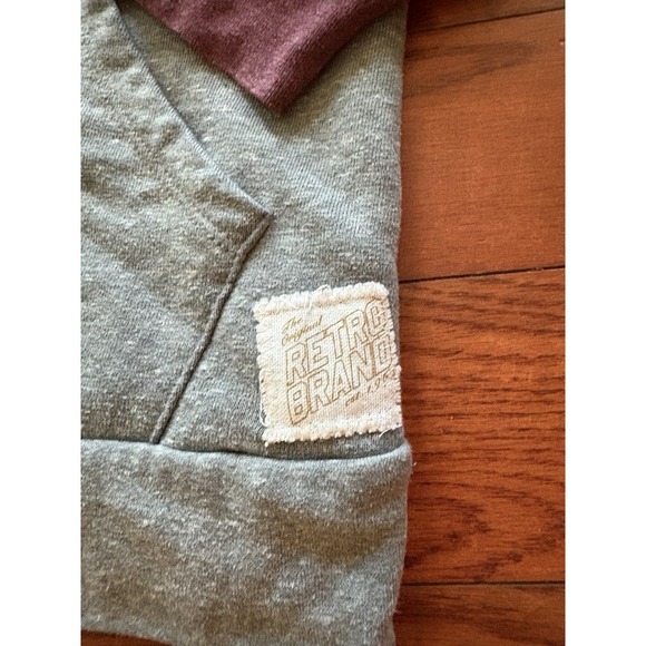 FSU Florida State Seminoles Large Retro Brand Full Zip Hoodie Jacket - Picture 4 of 5